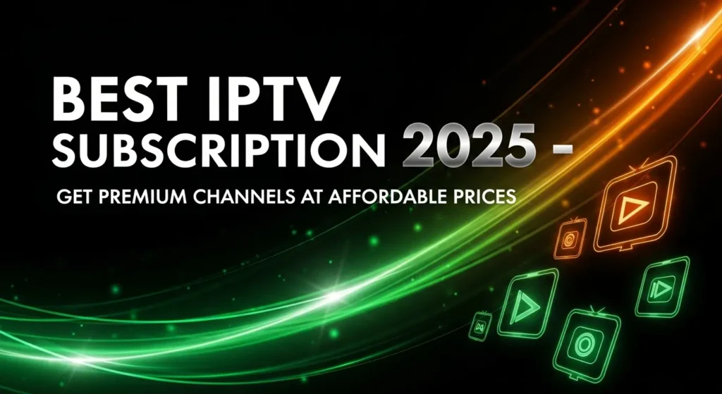 Poster about Best IPTV Subscription 2025 – Get Premium Channels at Affordable Prices | Rapido TVS - Top IPTV Ireland Provider